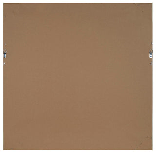 Calter Framed Linen Fabric Pinboard, Gold 29.5x29.5