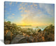 "Rocky Untouched Romantic Seashore" Large Wall Artwork