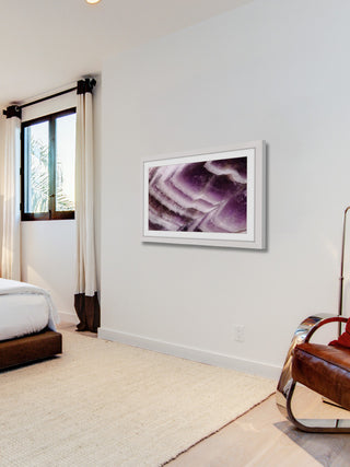 "Amethyst Cliffs" Framed Art Print