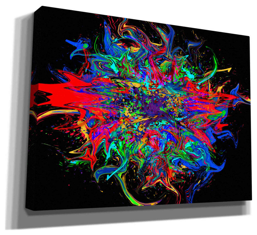Epic Graffiti "Big Bang" Giclee Canvas Wall Art, 16"x12"