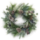 Mixed Pine Eucalyptus Berry Wreath 24"D