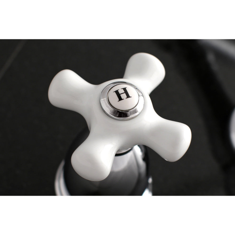 KS1021PX Wall Mount Roman Tub Faucet, Polished Chrome