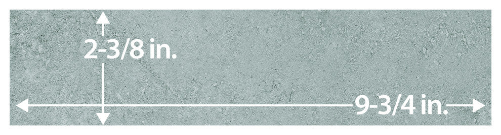 Atlas Brick Grey Porcelain Floor and Wall Tile