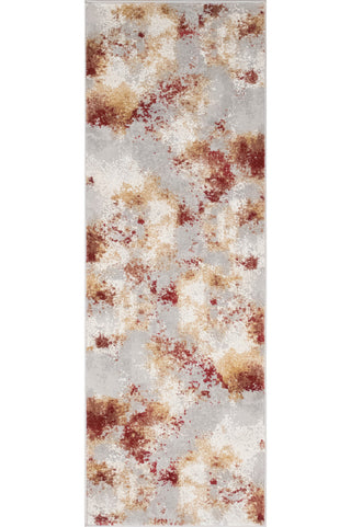 Noori Rug High-Low Robyn Grey/Red Rug