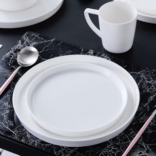Stone Lain Madeline Bone China 16 Piece Dinnerware Set, White