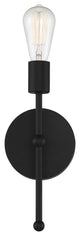 Savoy House Meridian 1 Light Wall Sconce Matte Black