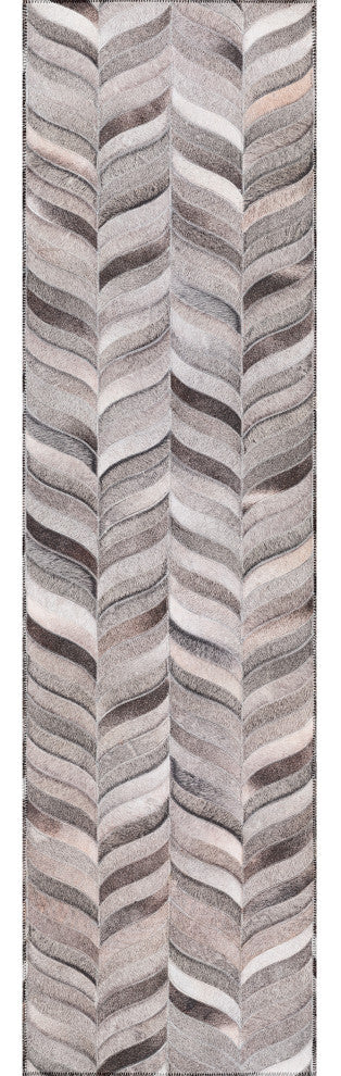 Indoor/Outdoor Stetson SS11 Flannel Machine Washable 2'3" x 7'6" Runner Rug