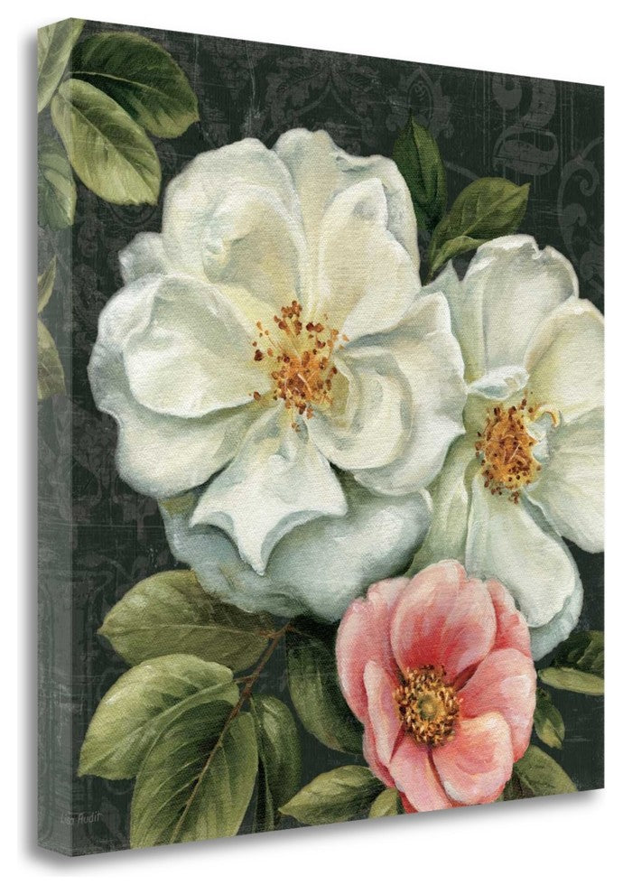 "Floral Damask III" By Lisa Audit, Giclee Print on Gallery Wrap Canvas