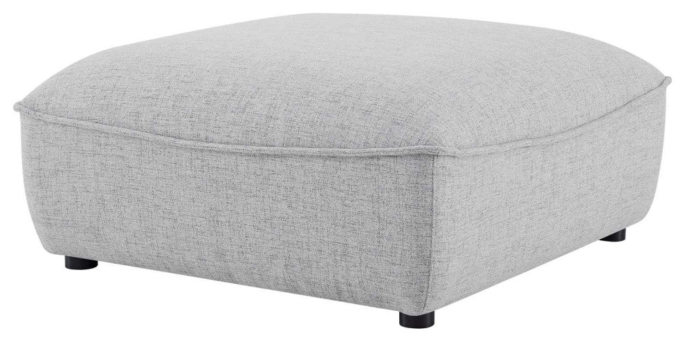 Sectional Sofa Set, Fabric, Gray, Modern, Living Lounge Hotel Hospitality