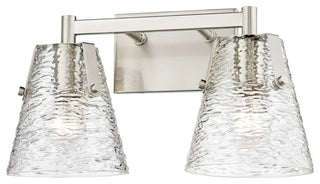 Z-LITE 2-Light Vanity, Brushed Nickel