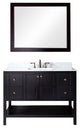 Winterfell 48" Single Bathroom Vanity Set, Espresso