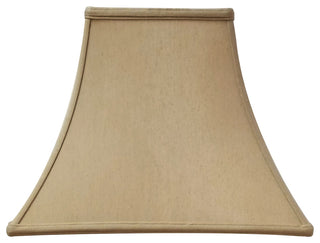 Royal Designs Square Bell Basic Lamp Shade, Antique Gold, 14x14x11.5