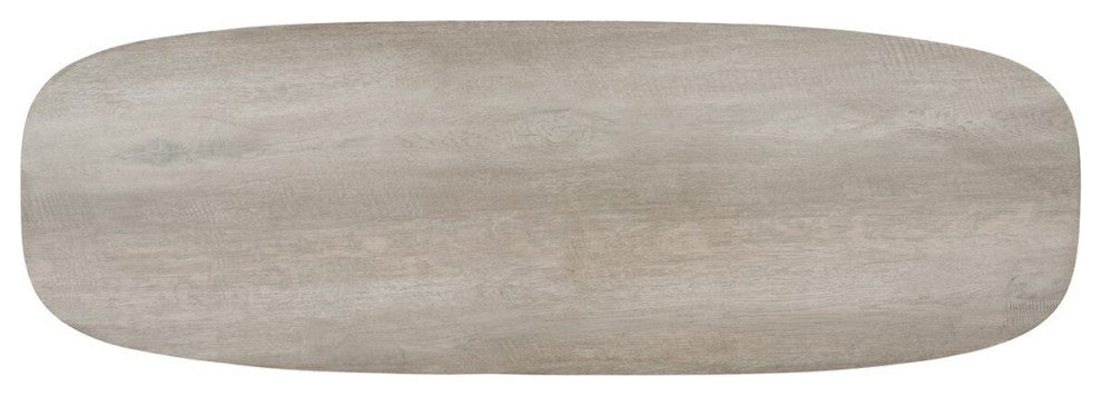 Safavieh Arrington Console Table, White Oak/Black