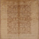 Ahgly Company Indoor Square Mid-Century Modern Area Rugs, 7' Square