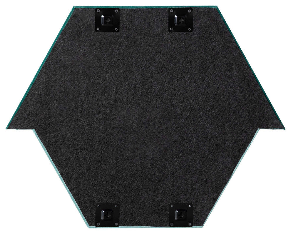 Lally Wall Mirror, Aqua, Prism