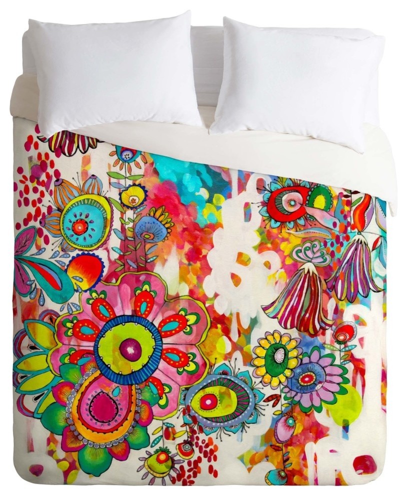 Deny Designs Stephanie Corfee Miss Penelope Duvet Cover - Lightweight