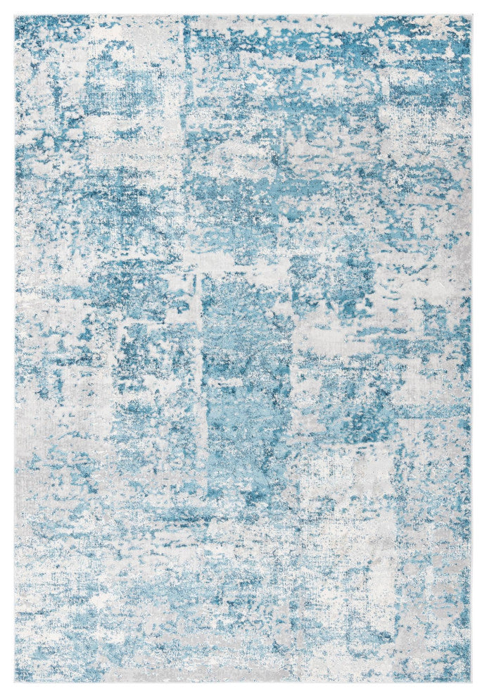 Unique Loom Elizabeth Finsbury Rug, Blue, 6'x9'