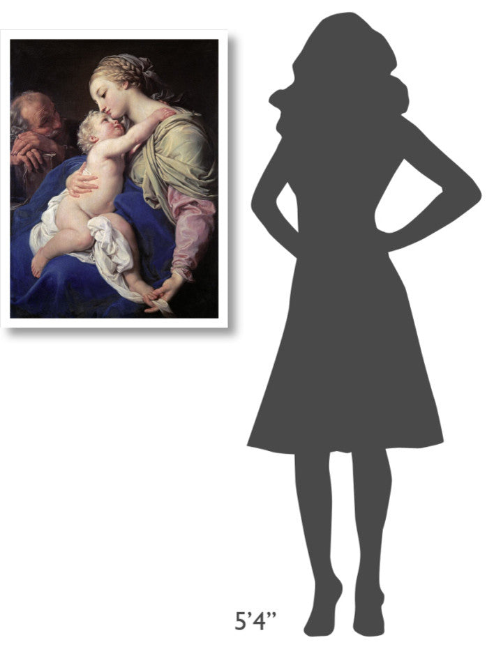 "The Family" Digital Paper Print by Pompeo Girolamo Batoni, 24"x32"