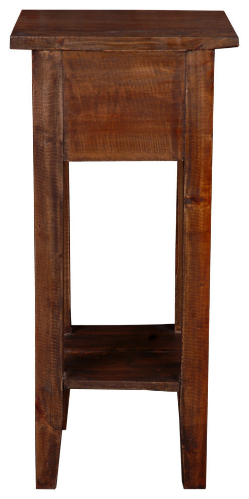 Sunset Trading Cottage Narrow Side Table, Raftwood