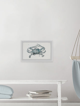 "Crab Madness" Framed Painting Print, 45"x30"