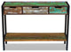 vidaXL Solid Reclaimed Wood Sideboard Side Console Table Highboard 3 Drawers