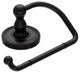 Bath Tissue Hook - Oil Rubbed Bronze - Beaded Back Plate, TKED4ORBA