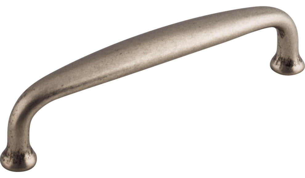 Top Knobs M1190 Charlotte 4 Inch Center to Center Handle Cabinet - Pewter
