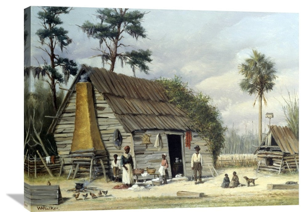 "Laundry Day" Artwork, 36"x18"