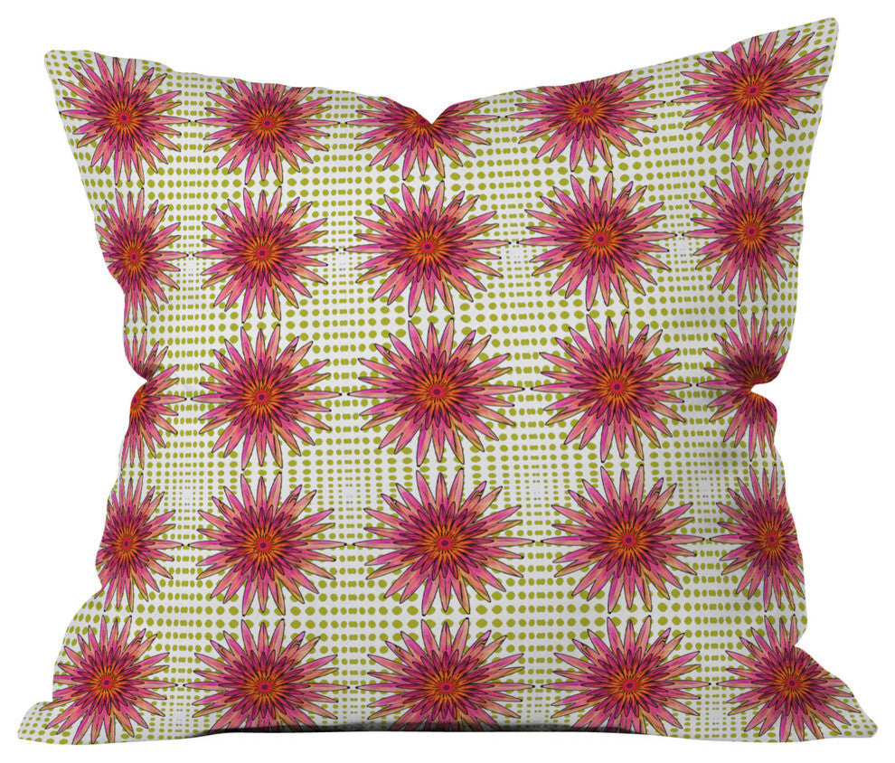 Deny Designs Ingrid Padilla Pretty Pinkies Outdoor Throw Pillow