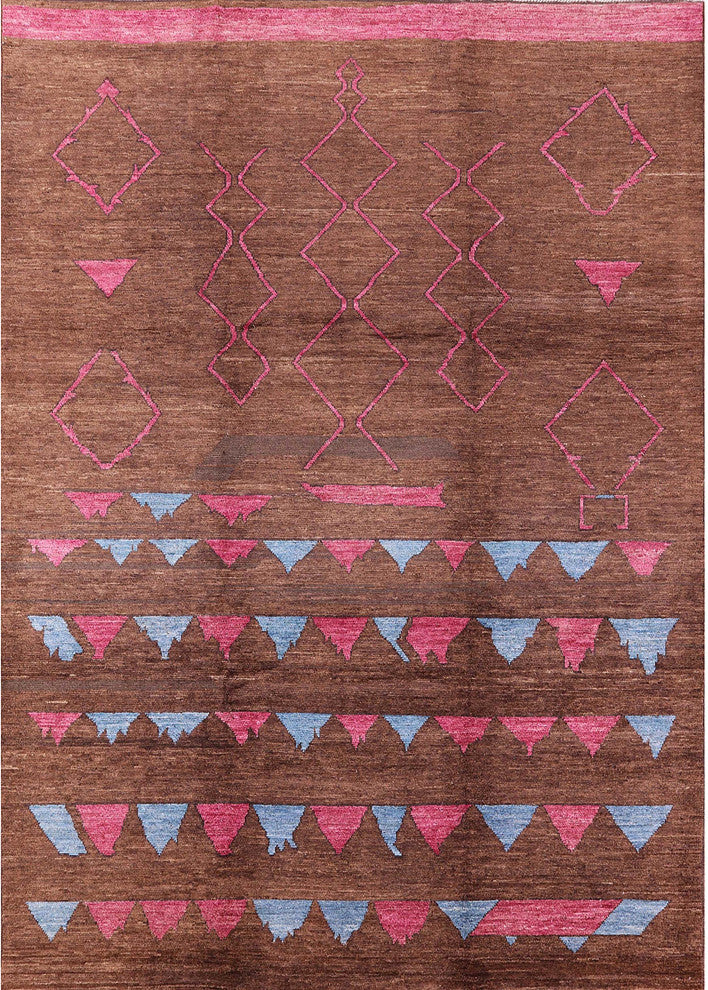 Ahgly Company Indoor Rectangle Mid-Century Modern Area Rugs, 3' x 5'