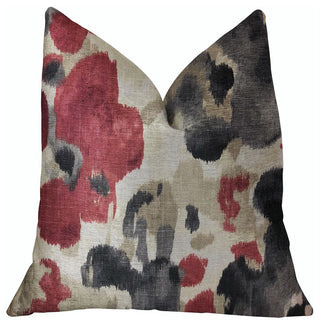 Pretty Passion Multicolor Luxury Throw Pillow, 26"x26"
