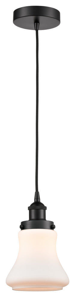 Innovations 616-1PH-BK-G191-LED 1-Light Mini Pendant, Matte Black