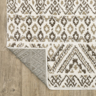Patterson Updated Lodge Brown/ Beige Area Rug, 9'10" X 12'9"