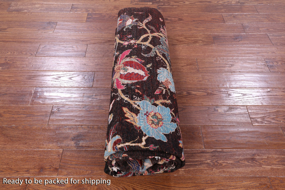 Persian Tabriz Hand-Knotted Wool Rug 6' 9" X 9' 10" - Q12749