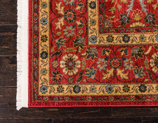 Unique Loom Red Edinburgh Monroe 3' 3 x 5' 3 Area Rug