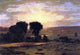George Inness Peace and Plenty Premium Canvas Print