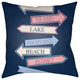 Carolina Coastal, 22x22x5 Pillow