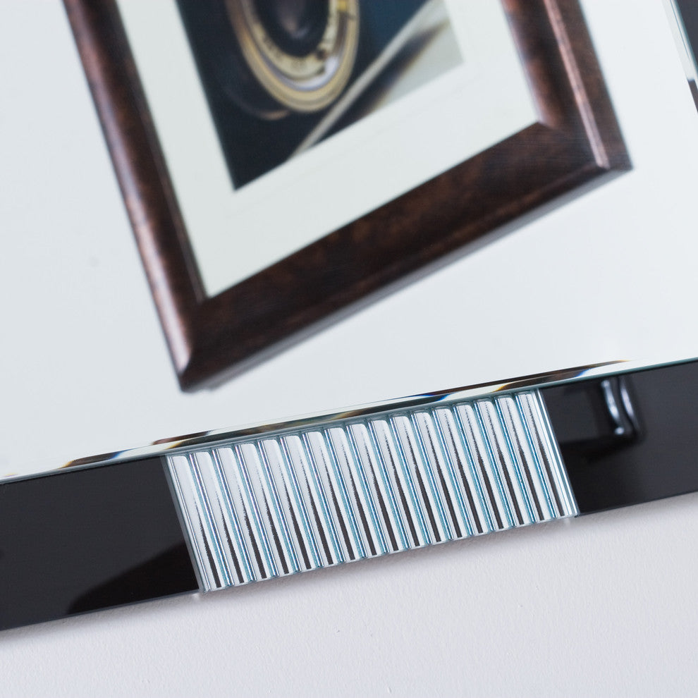 Francisco Large Frameless Wall Mirror