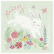 "Garden Friends I" Digital Paper Print by Mary Urban, 38"x38"