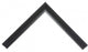 Black Titanium Silver Picture Frame, 1", Easle Back, 8 x 10