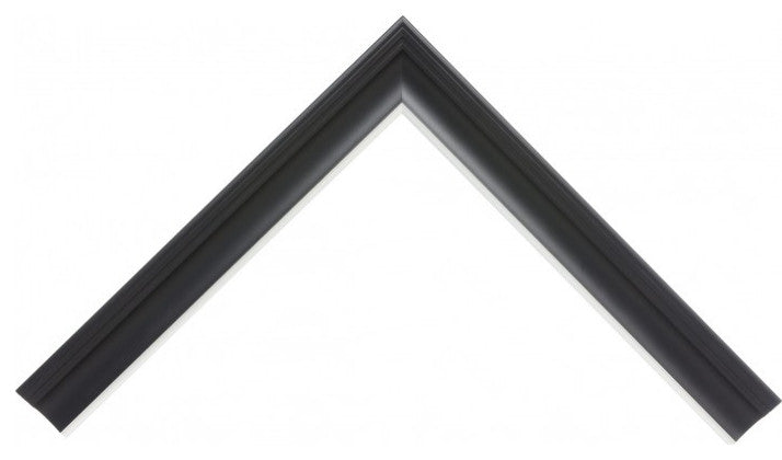 Black Titanium Silver Picture Frame, 1", Easle Back, 8 x 10