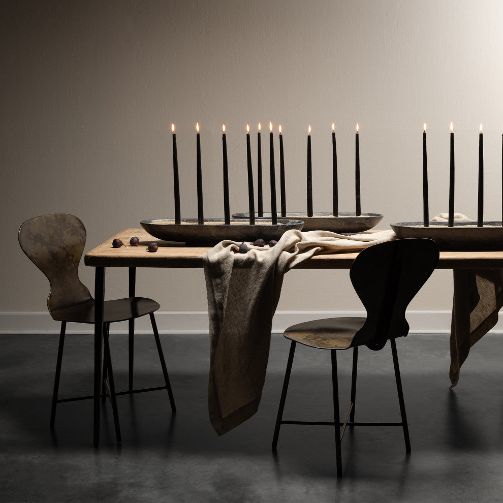 McCallan Metal Chair, Acid Washed Metal