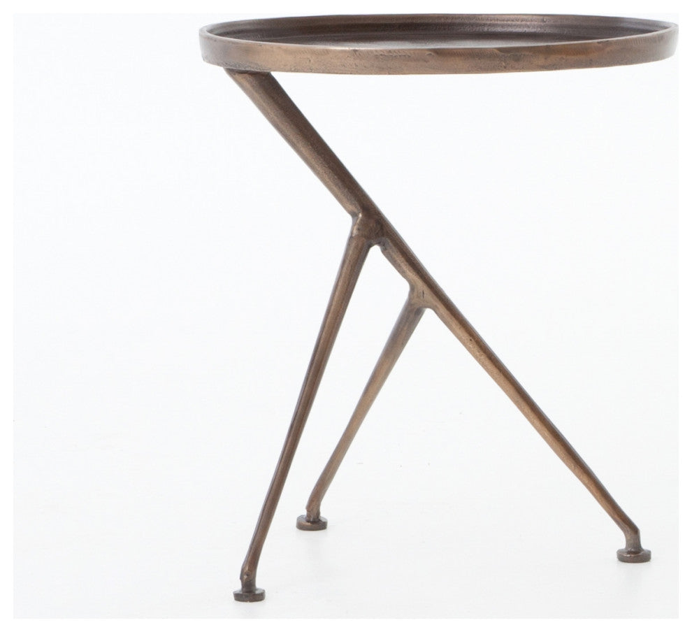 Schmidt Accent Table-Antique Rust