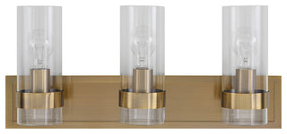 Uttermost Cardiff Antique Brass 3-LIght Vanity