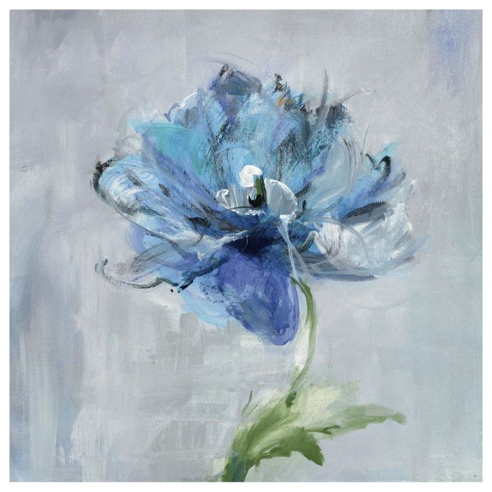 "Floral Bloom II v2" Digital Paper Print by Danhui Nai, 32"x32"
