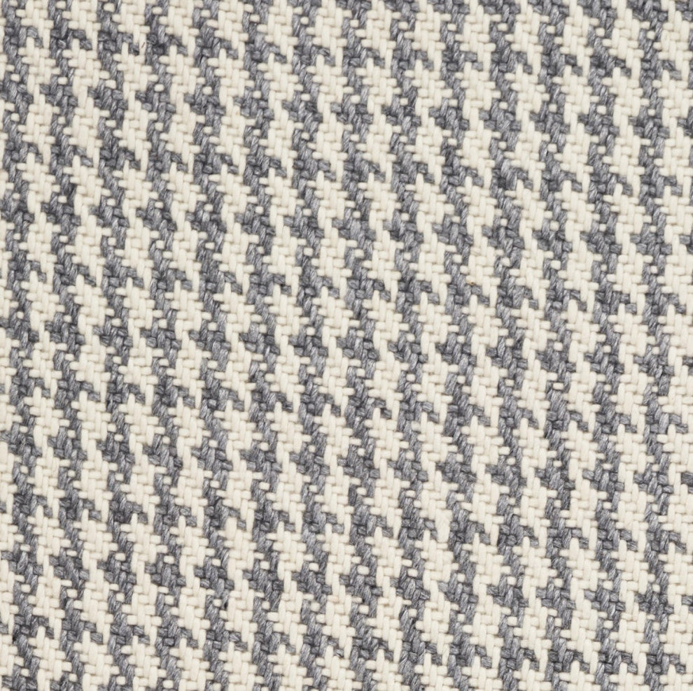HomeRoots 8 x 11 Wool Ivory or Grey Area Rug