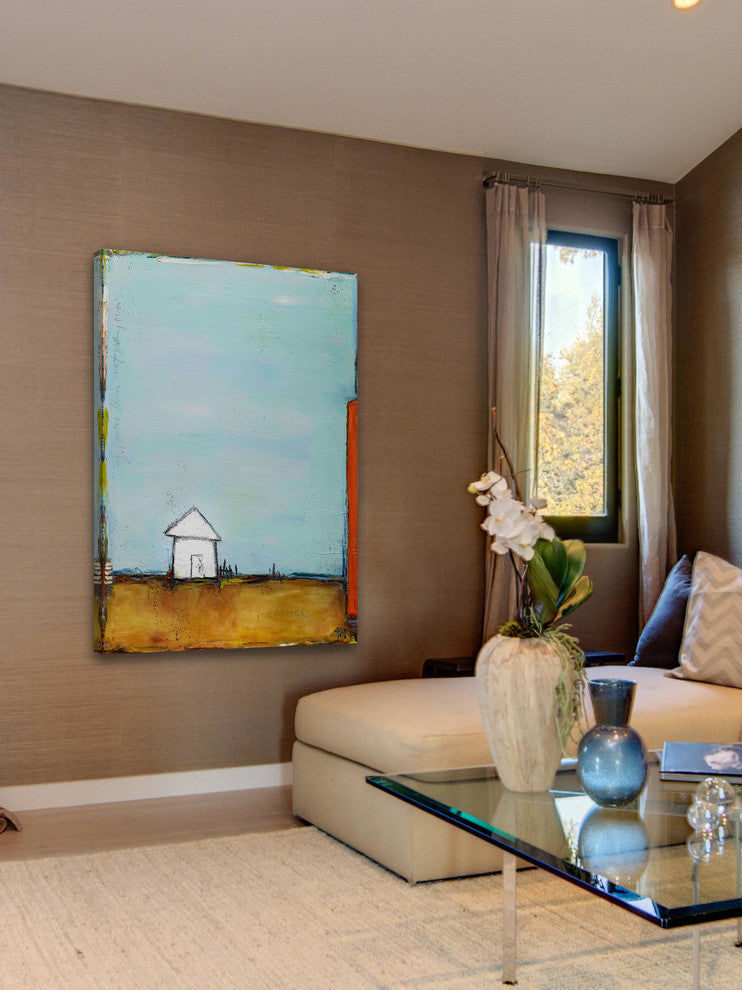 "Balance" Painting Print on Canvas by Tori Campisi