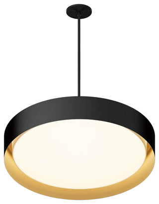 ET2 E51015 Echo 24"W LED Pendant - White / Gold