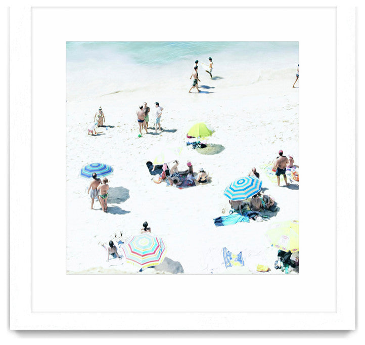 "Happy Days" Matted and Framed 36" x 36"