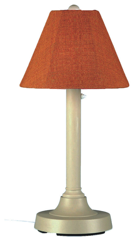 30-125 San Juan 30" Table Lamp With 2" Bisque Body